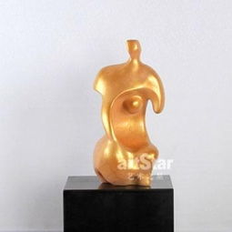 欧式人物树脂工艺品摆件 上海艺术之星与工艺传承